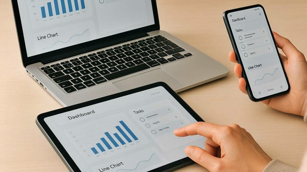 Interface on mulitple devices