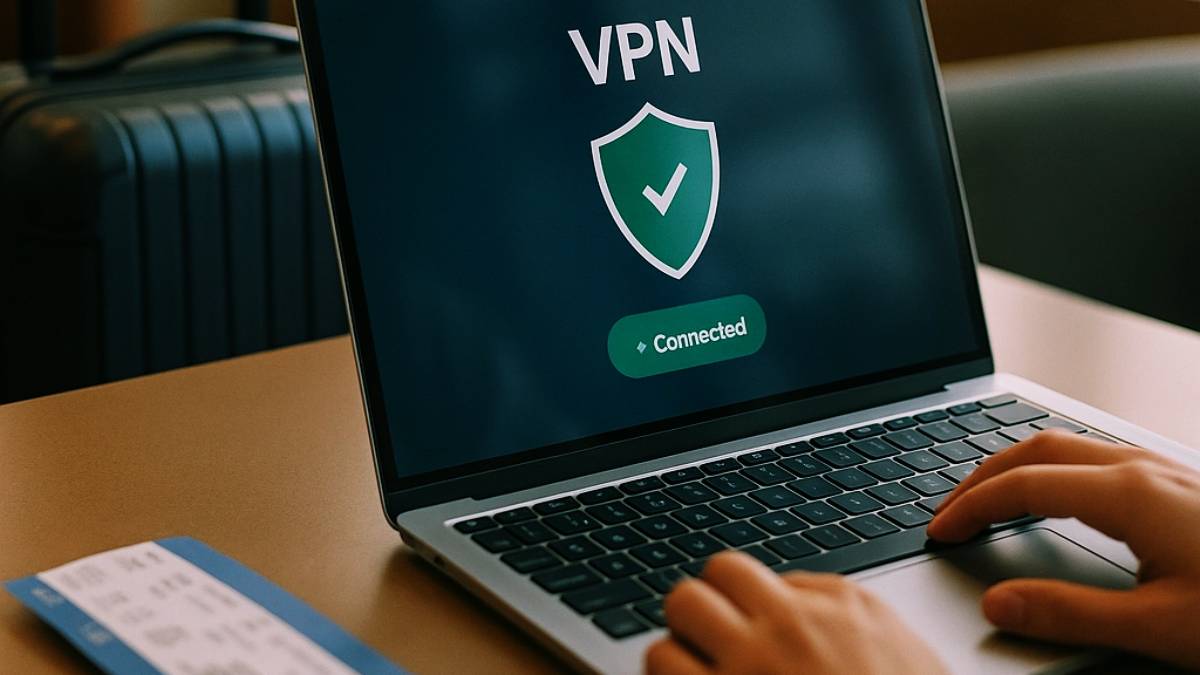 Using a VPN in a public setting