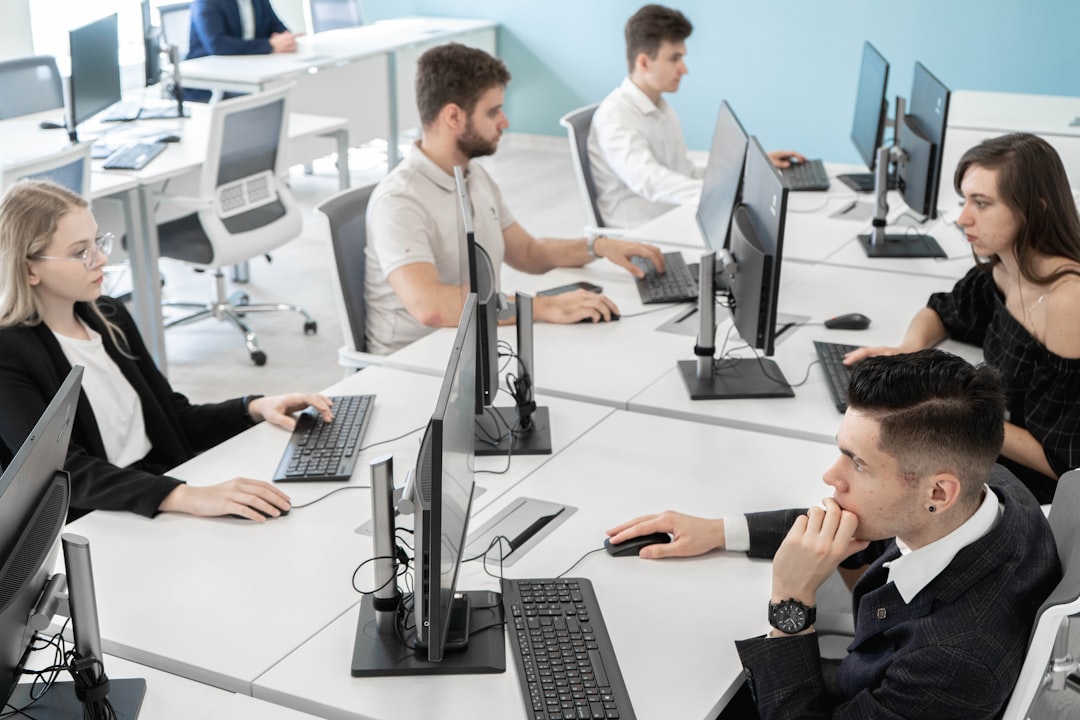People working in office People working in office