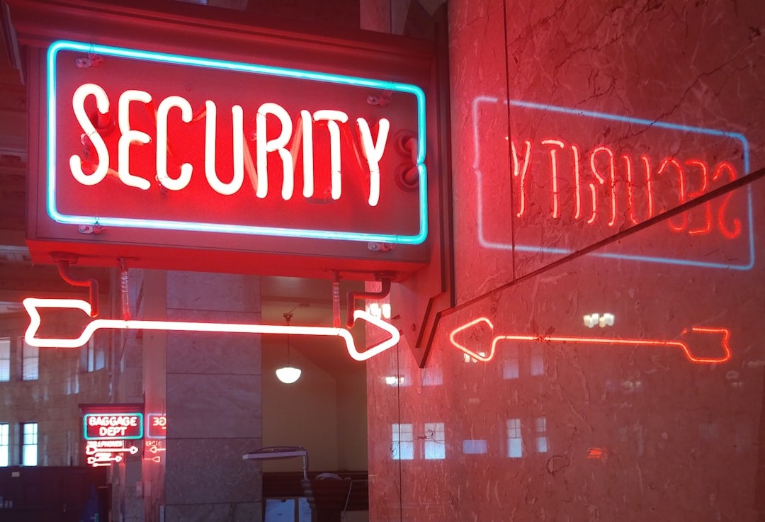 security sign security sign